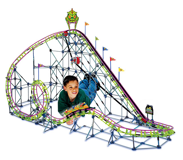 K'nex Screamin' Serpent Roller Coaster